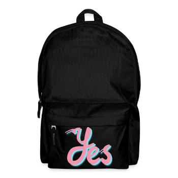Yes women's fashion that empowers you - Backpack - black - Front