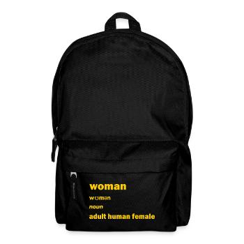 Woman Adult Human Female - Rucksack - Schwarz - Vorne