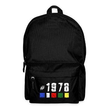 1978 anniversaire rétro vintage anniversaire NOUVEAU TIBET - Sac à dos - noir - Devant