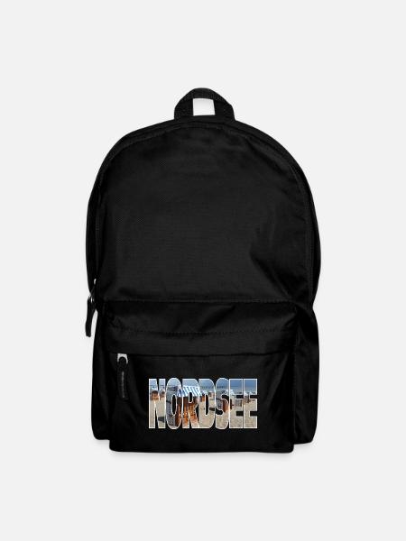 Nordsee - Rucksack - Schwarz