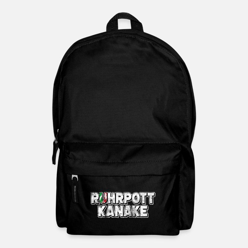 Ruhrpott Kanake NRW - Rucksack - Schwarz