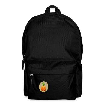Pineapple Logo - Backpack - black - Front