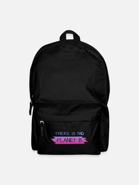 THERE IS NO PLANET B - Rucksack - Schwarz
