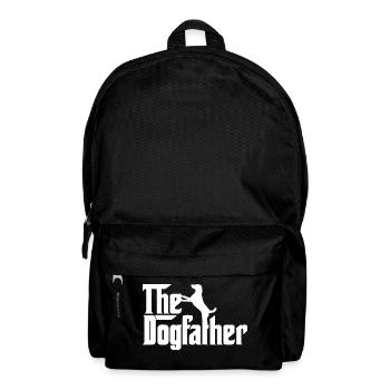 The Dogfather Hunde Liebhaber - Rucksack - Schwarz - Vorne