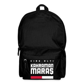Maras 46 Türkei Turkiye Geschenk Urlaub TR Türk - Rucksack - Schwarz - Vorne
