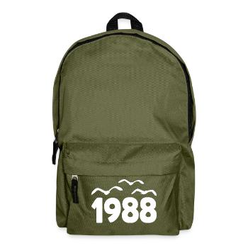 1988 Year Birthday Vintage 1988 - Backpack - olive green - Front