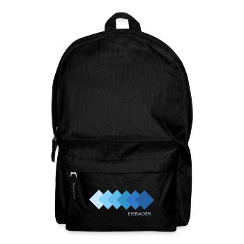 Eisbaden Winterschwimmer Eisloch Winterbaden - Rucksack - Schwarz - Vorne