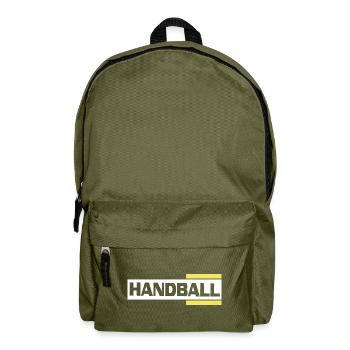 handball handballer vereinslogo - Rucksack - Olivgrün - Vorne