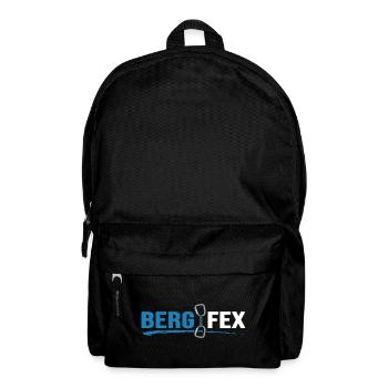 Klettern Bergsteiger Bergfex Seilschaft - Rucksack - Schwarz - Vorne