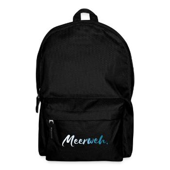 Meerweh. - Rucksack - Schwarz - Vorne