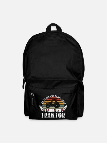 40 Geburtstag Traktor Bauer Landwirt 40 Jahre - Rucksack - Schwarz