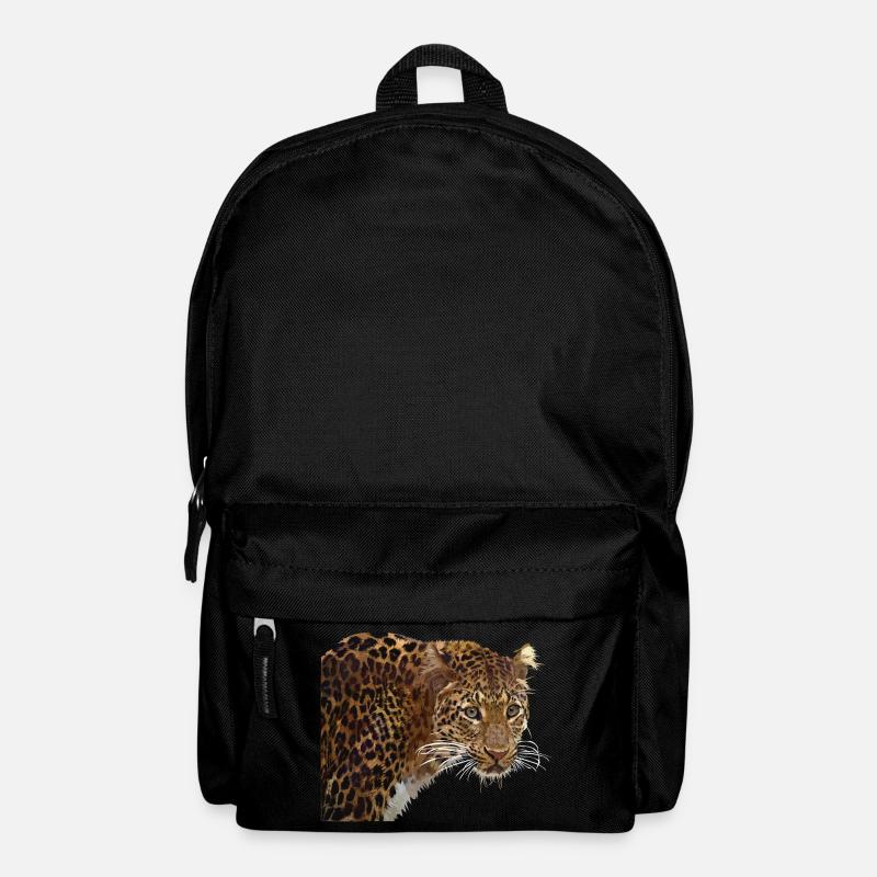 Leopard - Rucksack - Schwarz