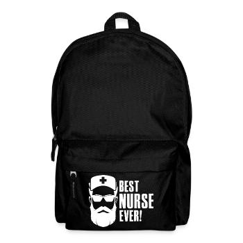 Best Nurse Ever - Krankenschwester Pfleger Notarzt - Backpack - black - Front
