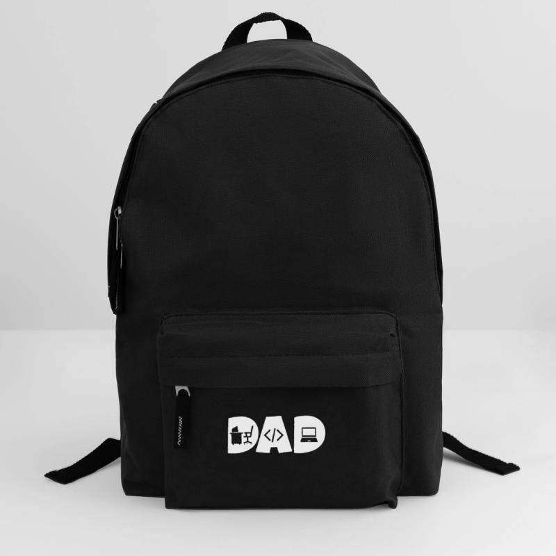 dad programmer coder dad developer Backpack