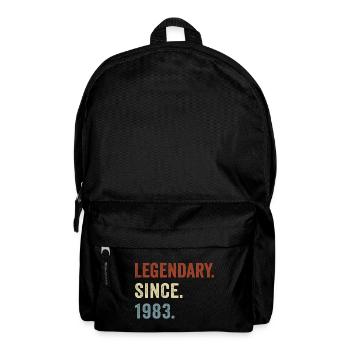 Legendary since 1983 - Backpack - black - Front