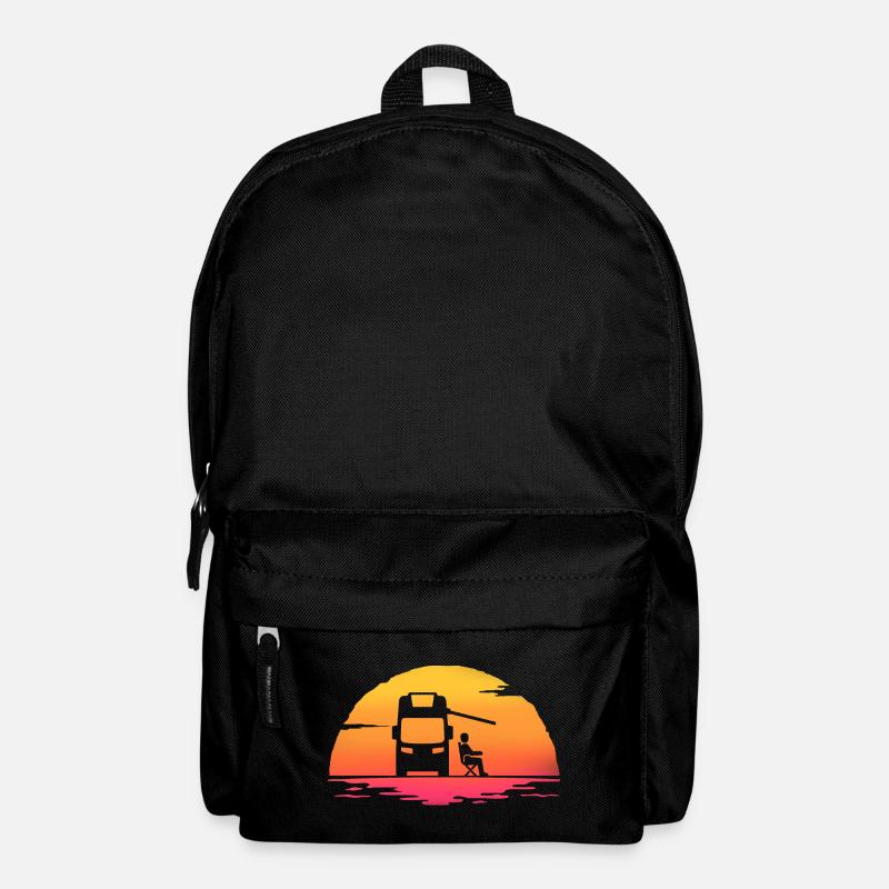 Sunrise Camper Camping Wohnmobil - Rucksack - Schwarz