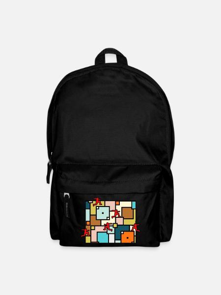 parkour traceur freerun cityparkour jump-art - Rucksack - Schwarz