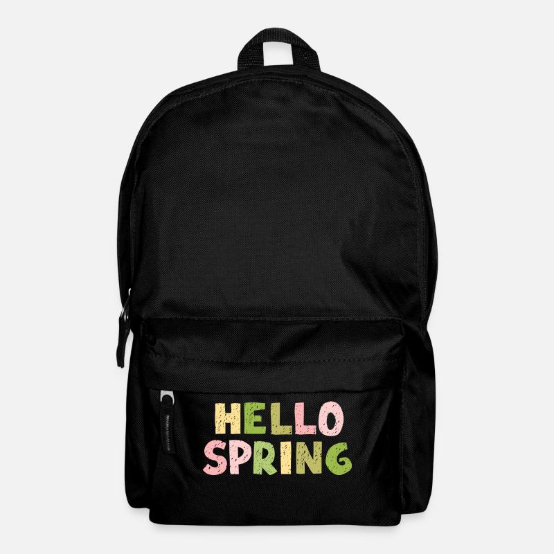 HELLO SPRING - Rucksack - Schwarz
