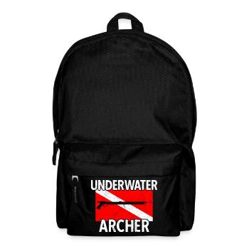 Spearfishing Spearfisher Spear Fisher - Backpack - black - Front