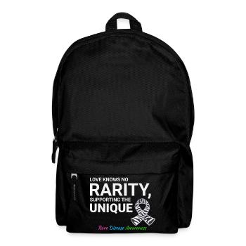 La sensibilisation aux maladies rares au service de l’unique - Sac à dos - noir - Devant