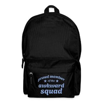Proud member of the awkward squad - Backpack - black - Front