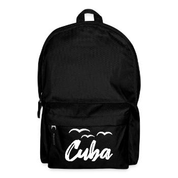Cuba Vintage Caribbean Cuba - Backpack - black - Front