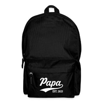 Papa Est. 2025 - Sac à dos - noir - Devant
