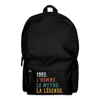 1993 l'homme le mythe la légende anniversaire - Sac à dos - noir - Devant