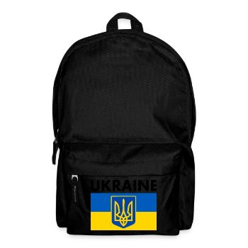 Ukraine - Backpack - black - Front