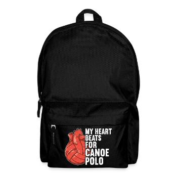 Kanu-Polo - Rucksack - Schwarz - Vorne