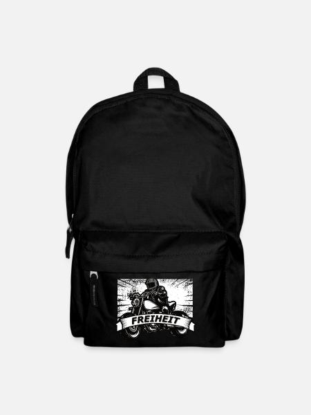 Freiheit - Rucksack - Schwarz