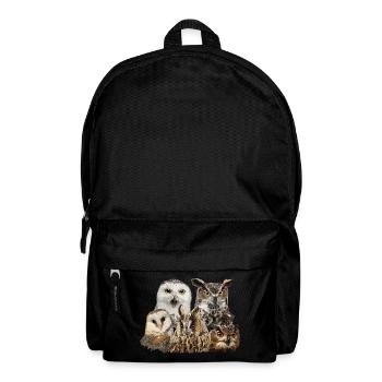 Owls - Backpack - black - Front