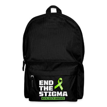 Sensibilisation à la santé mentale - Sac à dos - noir - Devant