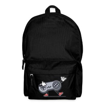 Gamer Retro console jeux video - Sac à dos - noir - Devant