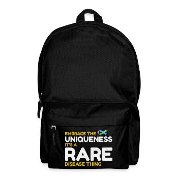 Unique Rare Disease Raise Awareness - Backpack - black - Front