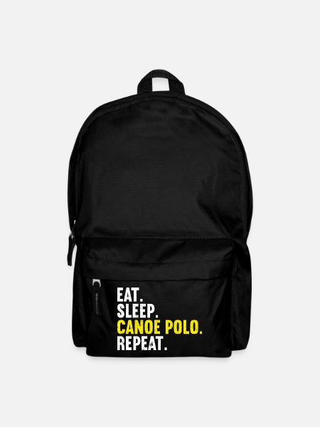 Kanu-Polo - Rucksack - Schwarz