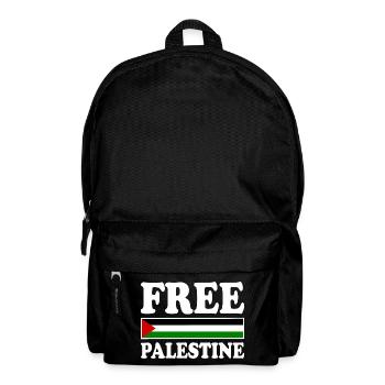 Free palestine - Backpack - black - Front