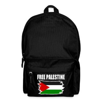 Free palestine - Sac à dos - noir - Devant