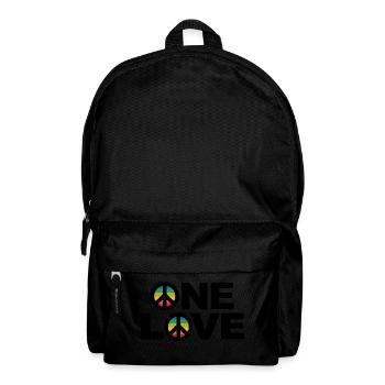 ONE LOVE - Backpack - black - Front