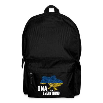 UKRAINE slava ukraini zelenskyi ukrainian DNA - Backpack - black - Front