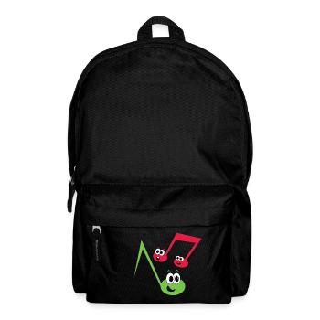 Fugly Noten - Rucksack - Schwarz - Vorne