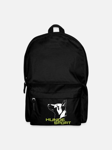 Hundesport Malinois - Rucksack - Schwarz