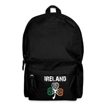 Nation Design Ireland Shamrock 3flbb - Backpack - black - Front