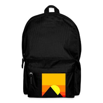 sunset - Backpack - black - Front