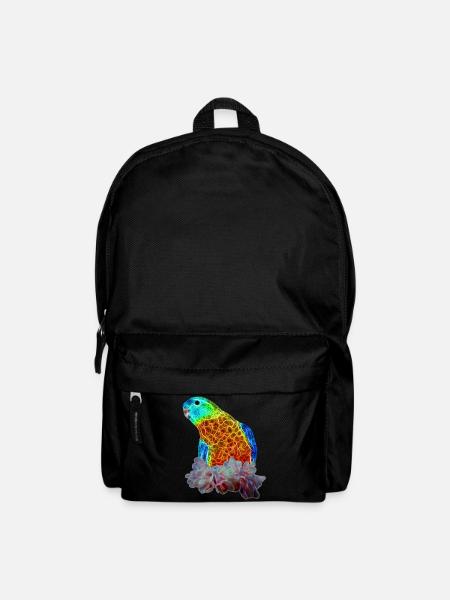 Men's Premium Longsleeve Shirt - Backpack - black