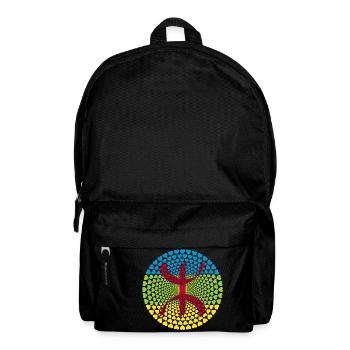 Berbère Maroc Maroc de Amazigh Tamazight - Sac à dos - noir - Devant