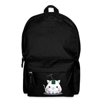 Onigiri - Katze nya - Rucksack - Schwarz - Vorne
