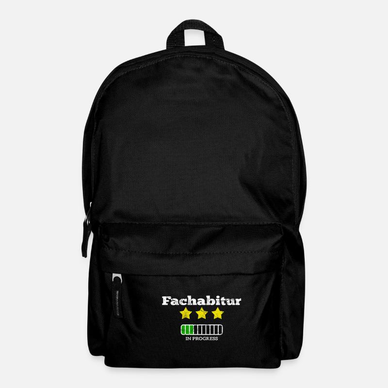 Fachabitur in progress / Schule / HATRIK DESIGN - Rucksack - Schwarz