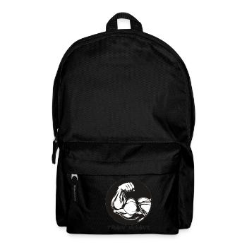 TRAIN INSANE | Fitness motivation muscles - Backpack - black - Front