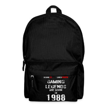 Gaming legend 1988 - Backpack - black - Front